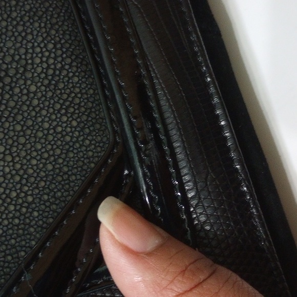 Pauric Sweeney Italian Exotic Leather Bag/ Clutch - Picture 16 of 16